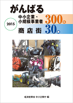 「がんばる中小企業・小規模事業者300社」・「がんばる商店街30選」の表紙の画像
