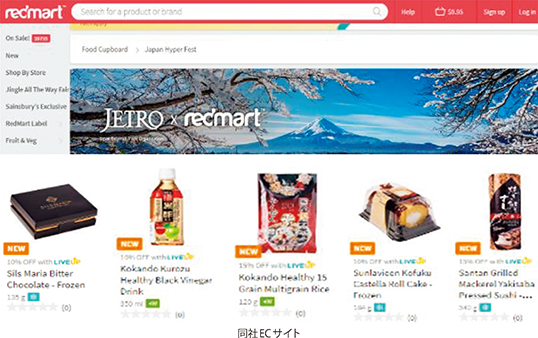 同社ECサイト