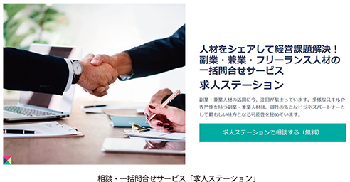コラム1-1-4写真　相談・一括問合せサービス「求人ステーション」