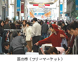 匠の市(フリーマーケット)