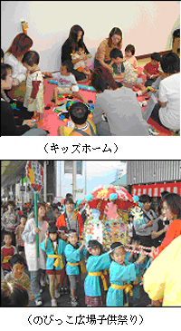 キッズホーム・のびっこ広場子供祭り